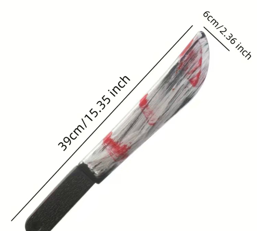 Halloween bloody knife