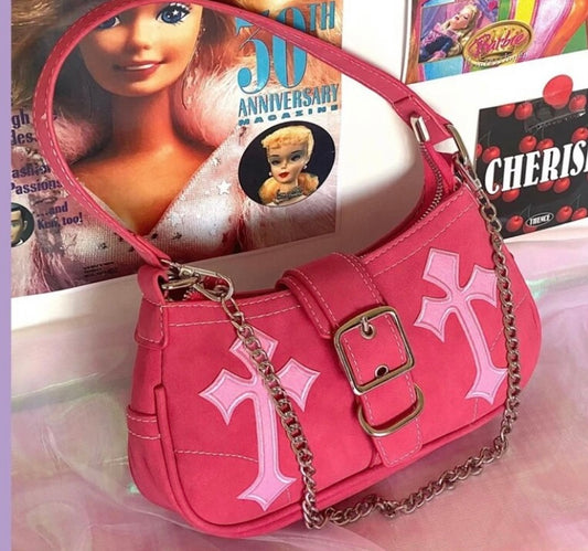 Pink Chrome Bag